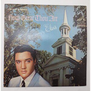 Elvis Presley – How Great Thou Art Vinyl LP Gospel RCA Classic Album